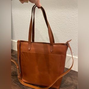 Madewell Zip-Top Medium Transport Tote